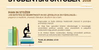 Plakat o pogovoru o medicini, literaturi, družbi in še o čem. Plakat o pogovoru o medicini, literaturi, družbi in še o čem.