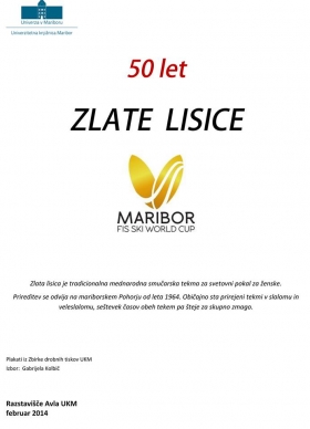 Plakat 50 let ZLATE  LISICE