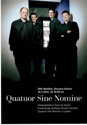 Plakat Quatuor Sine Nomine