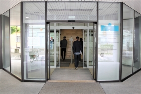 Entrance to the Library